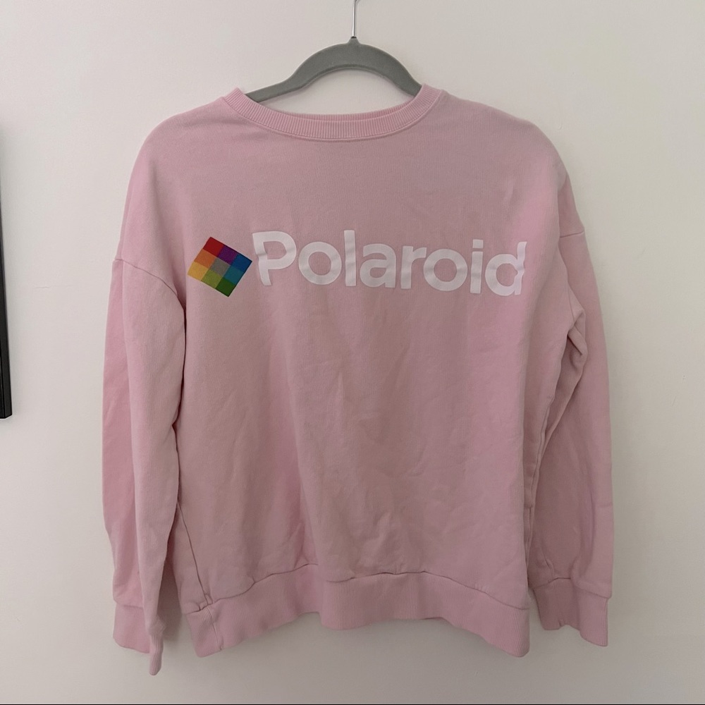 polaroid crewneck